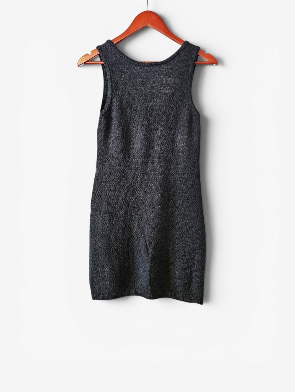Free People Free-Est Full of Sunshine Knit Low Back Cotton-Linen Mini Dress S - Picture 2 of 7